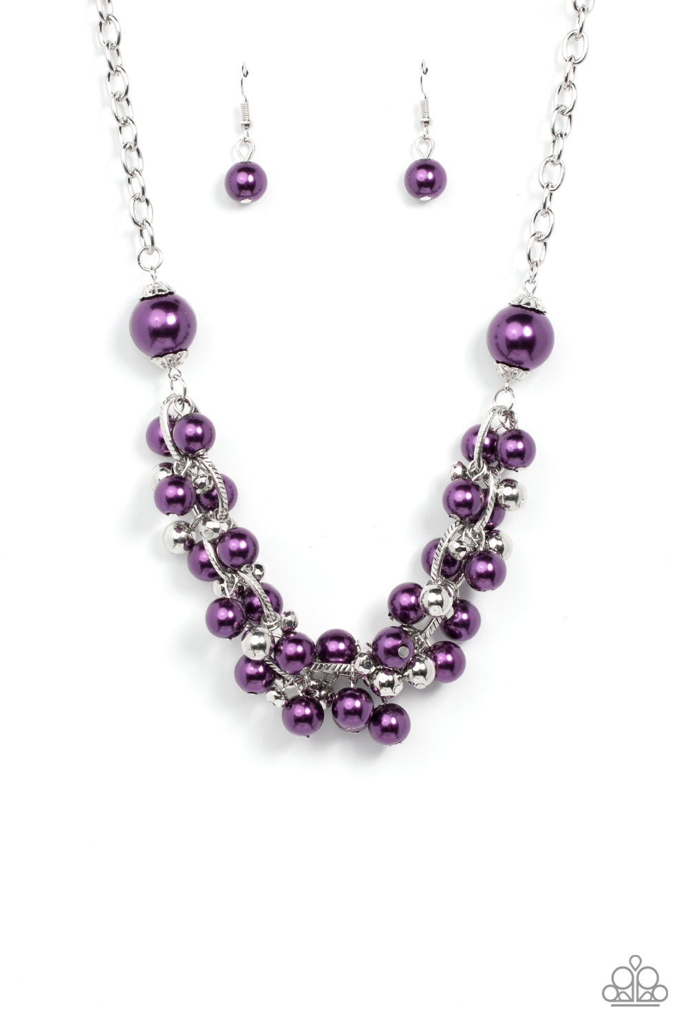 Party Crasher - purple - Paparazzi necklace