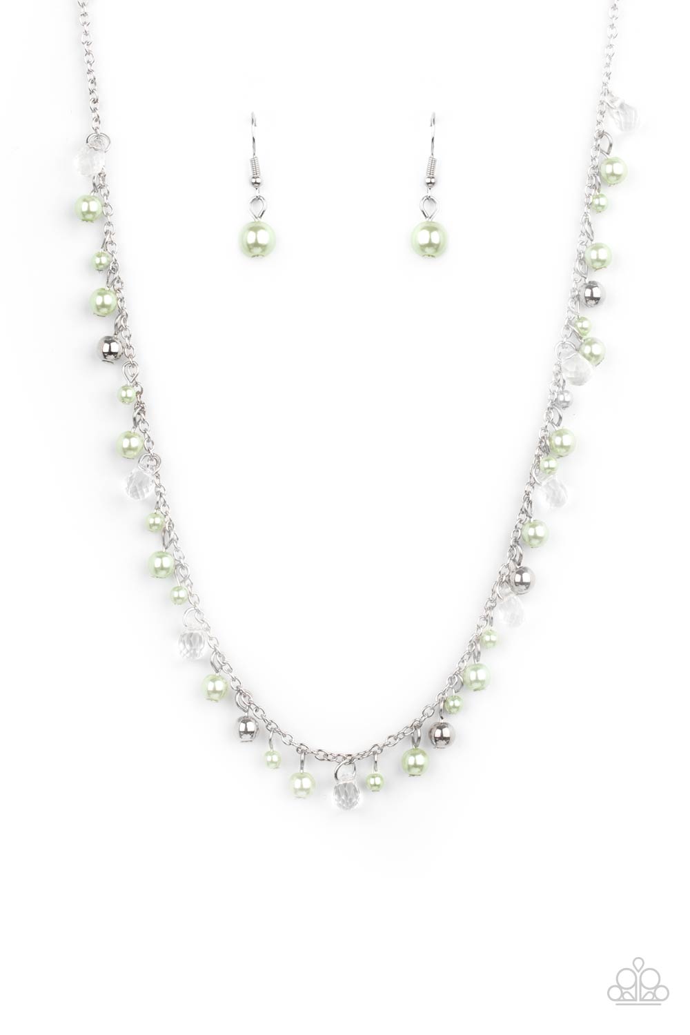 Pearl Essence - green - Paparazzi necklace