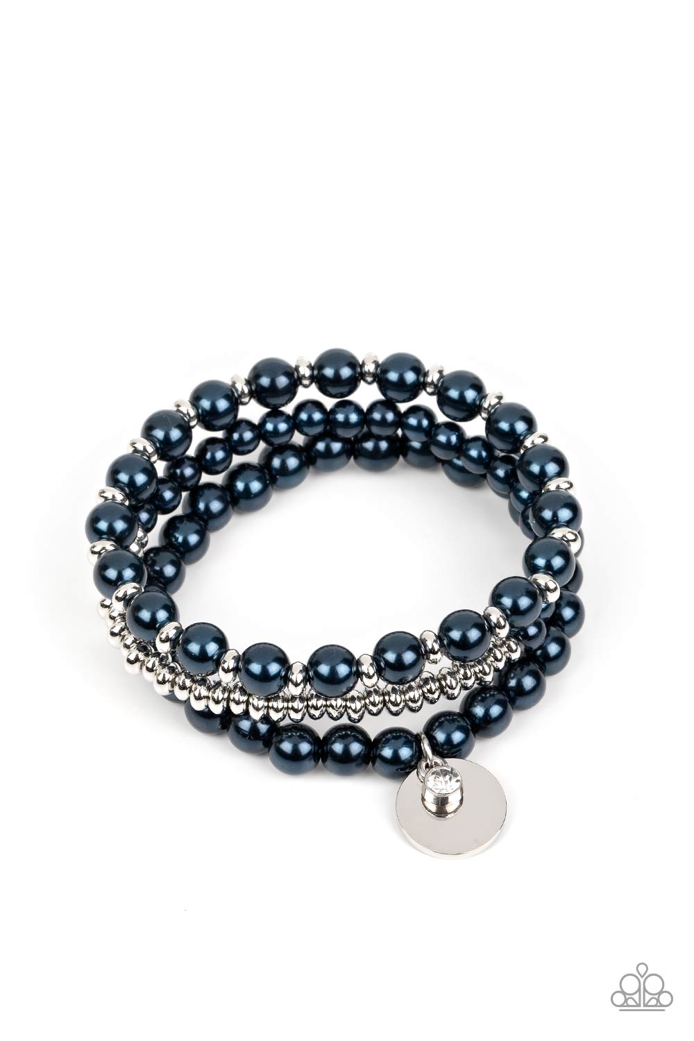 Pearly Professional - blue - Paparazzi bracelet