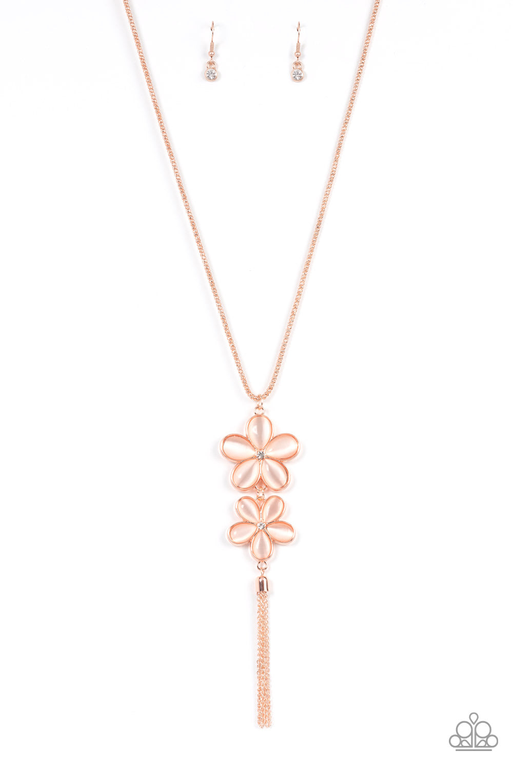Perennial Powerhouse - rose gold - Paparazzi necklace