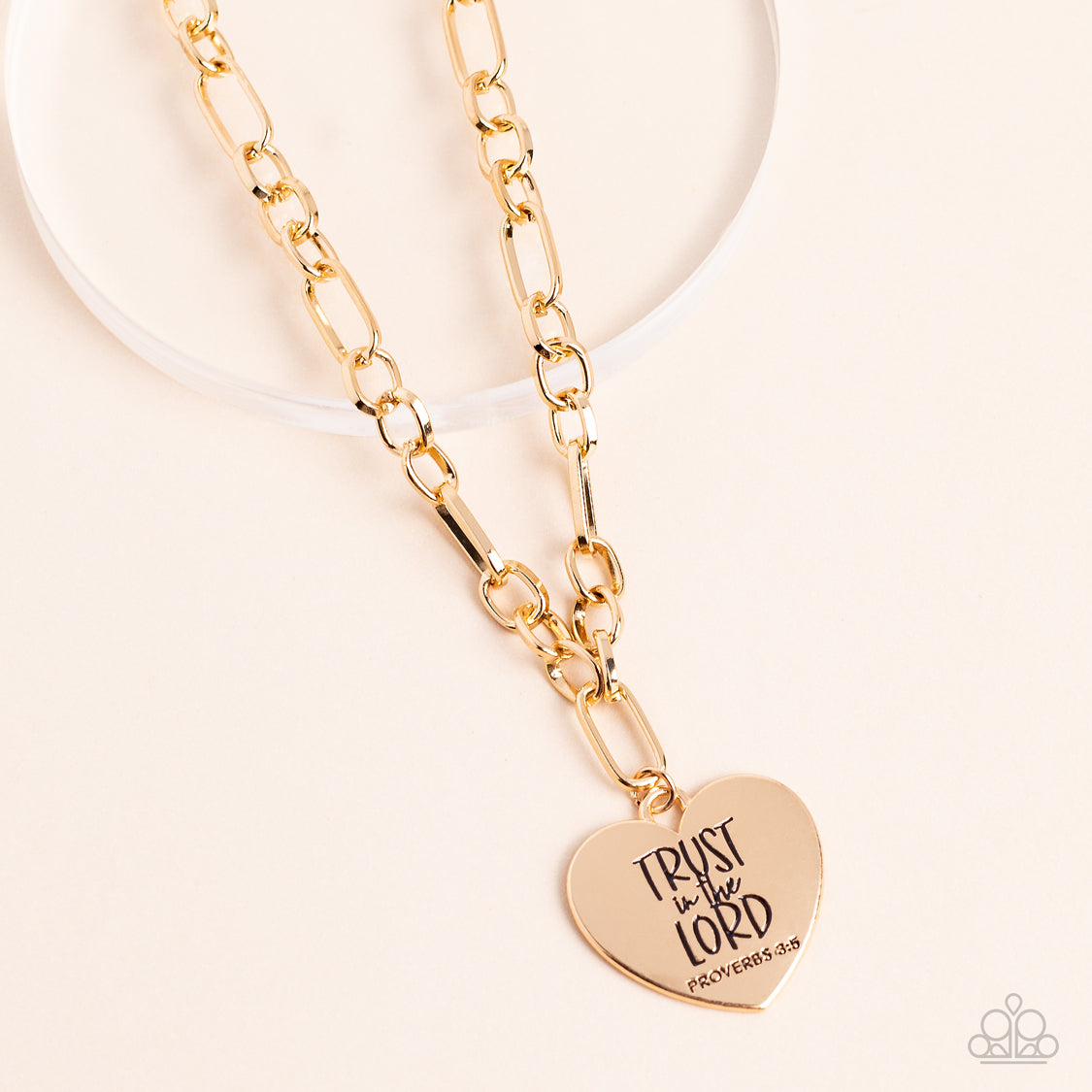 Perennial Proverbs - gold - Paparazzi necklace