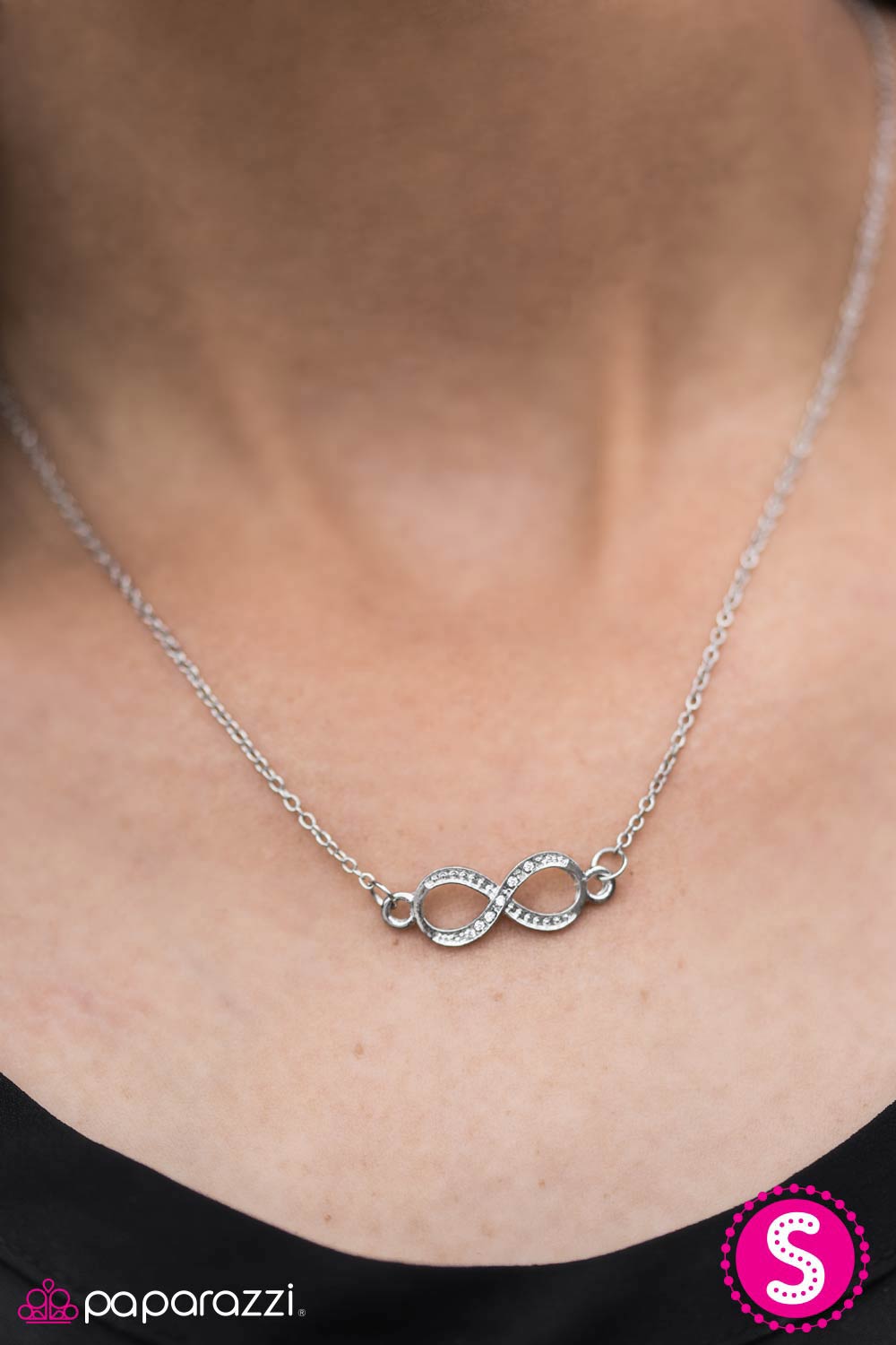 Perfect Timing - White - Paparazzi necklace