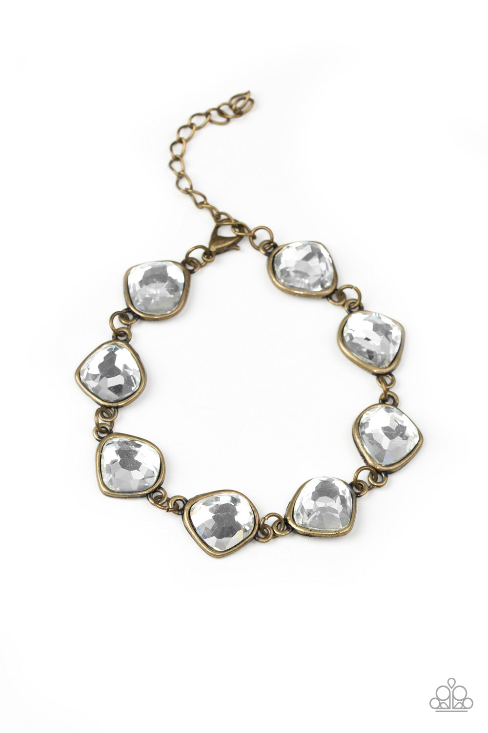 Perfect Imperfection - brass - Paparazzi bracelet