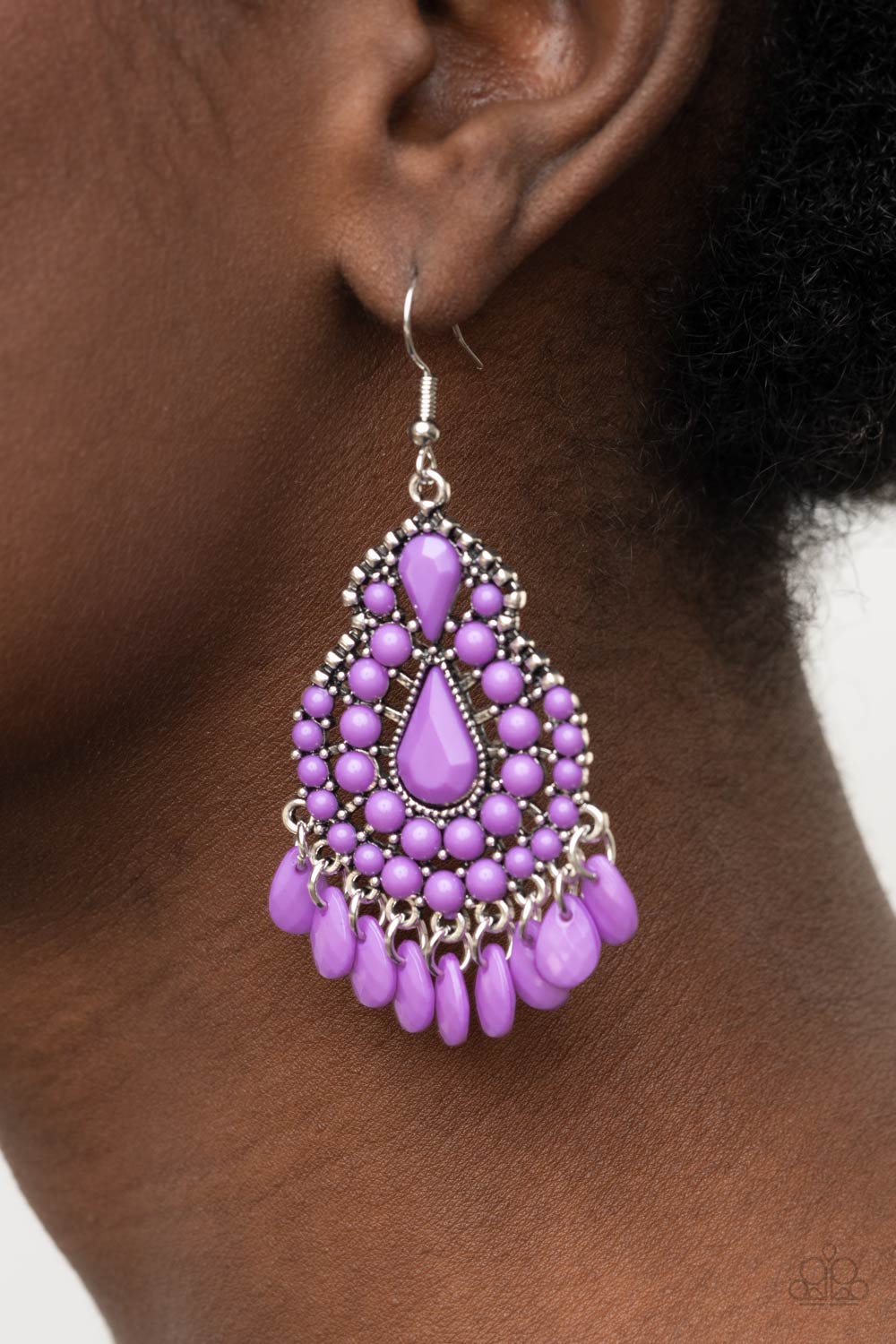 purple dress earrings Amazon.com: Crystal Mardi Gras Earrings Purple Green Yellow Beads Drop Dangle Earrings for Women Fashion Vintage Carnival Parade Earrings Gifts: Clothing, Shoes & Jewelry