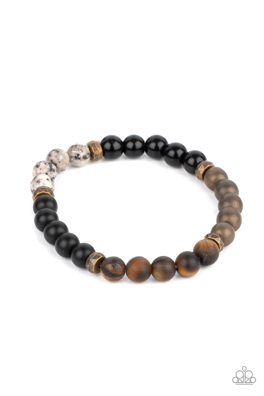 Petrified Powerhouse - multi - Paparazzi bracelet