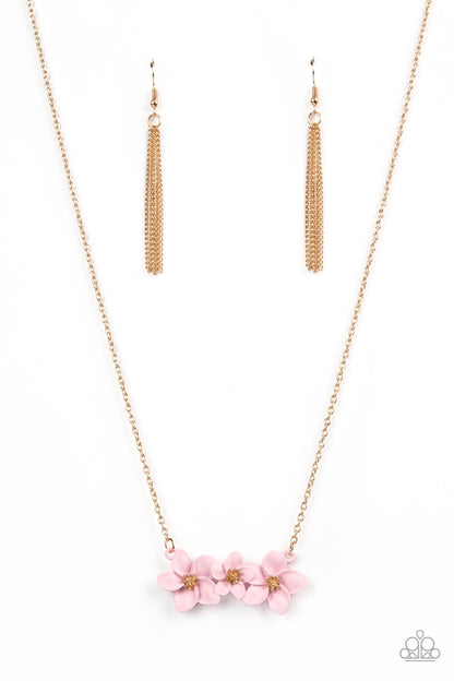 Petunia Picnic - pink - Paparazzi necklace