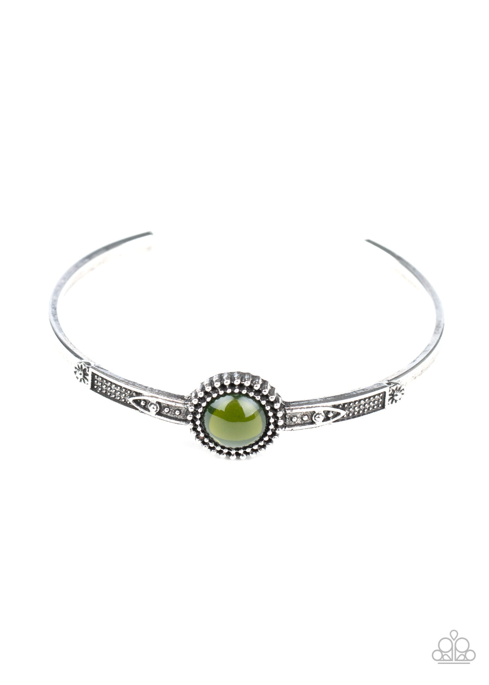 PIECE of Mind - green - Paparazzi bracelet