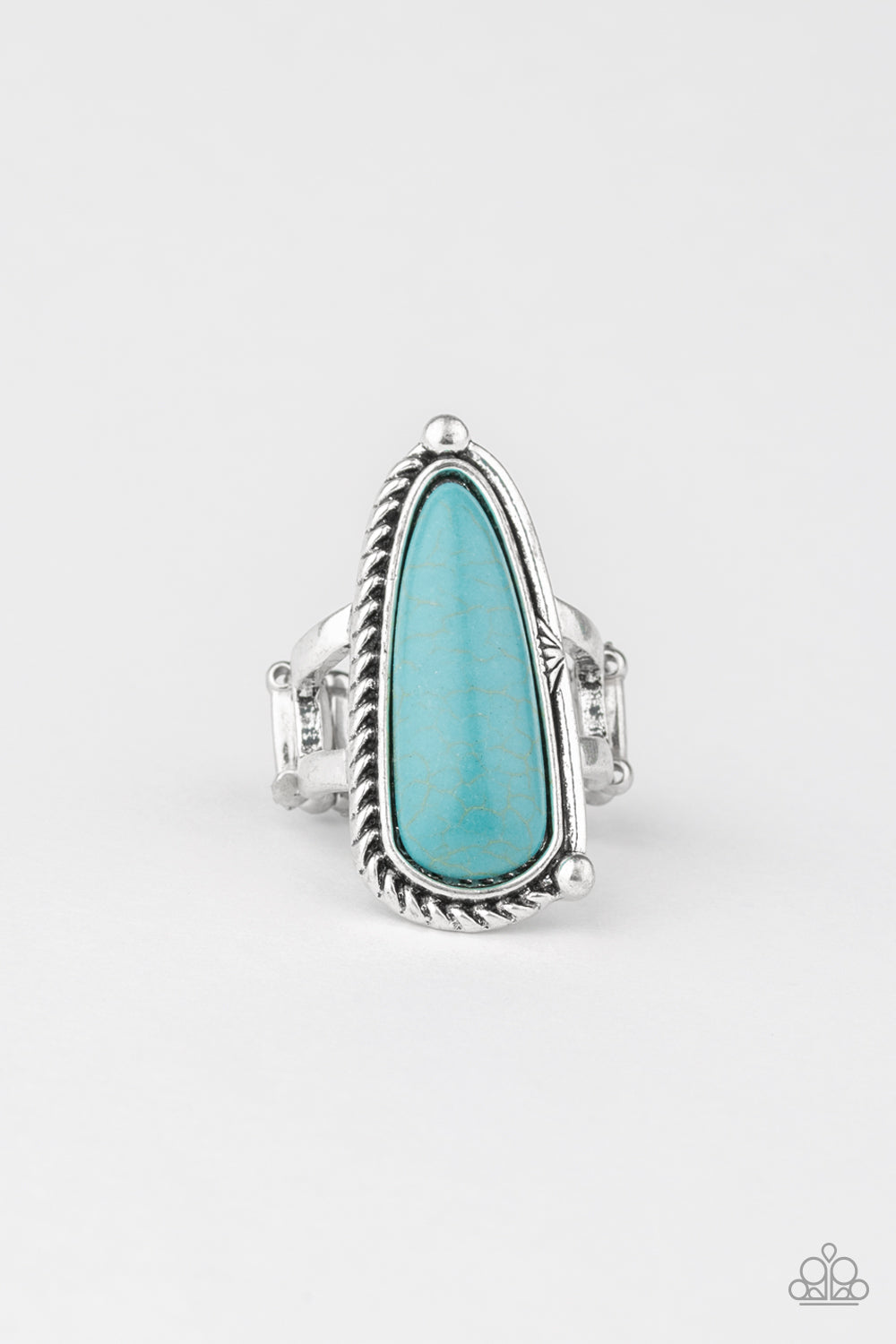 Pioneer Plains - blue - Paparazzi ring