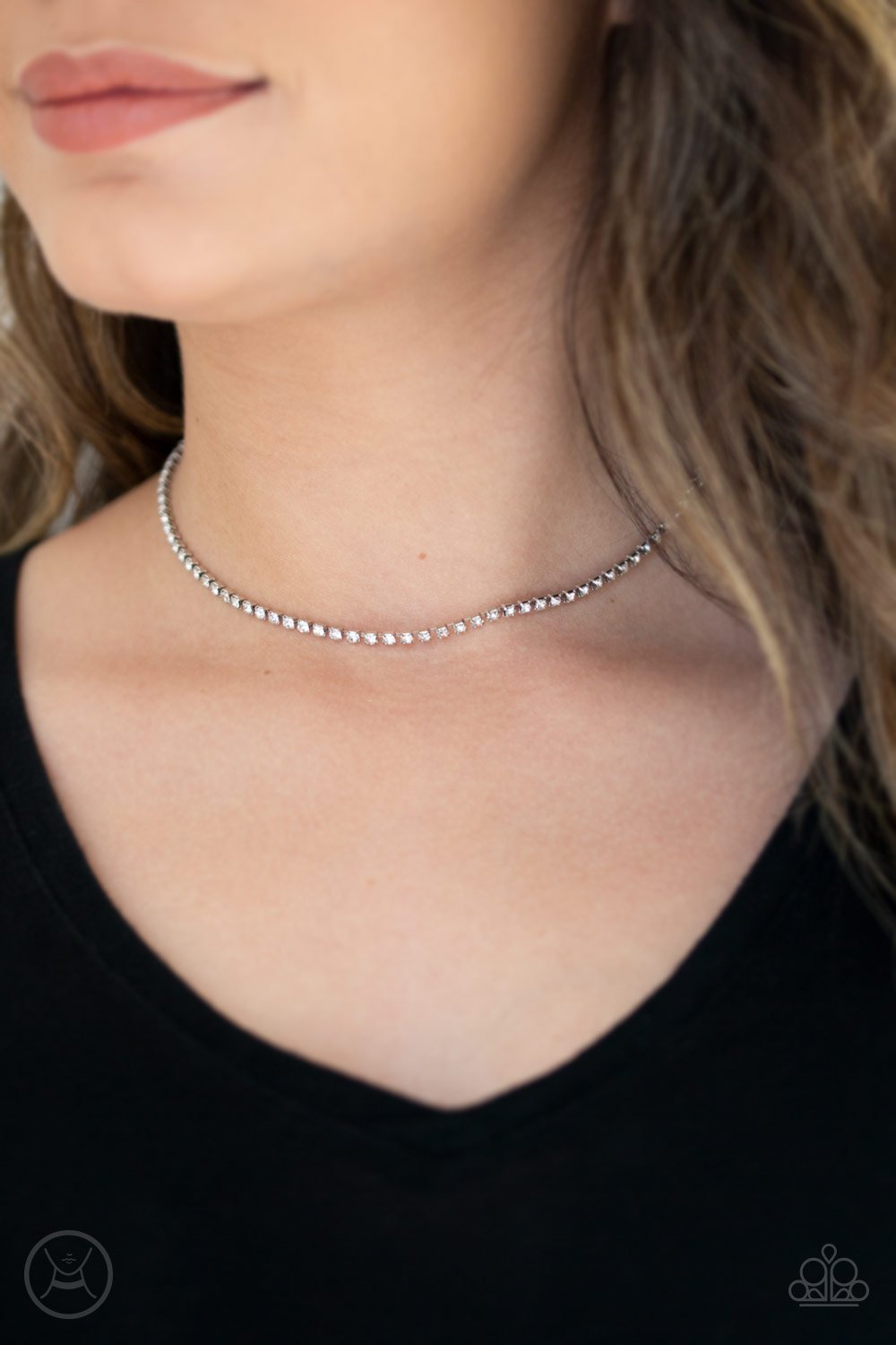 Pitch PURR-fect - white - Paparazzi necklace