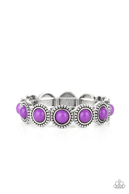 Polished Promenade - purple - Paparazzi bracelet
