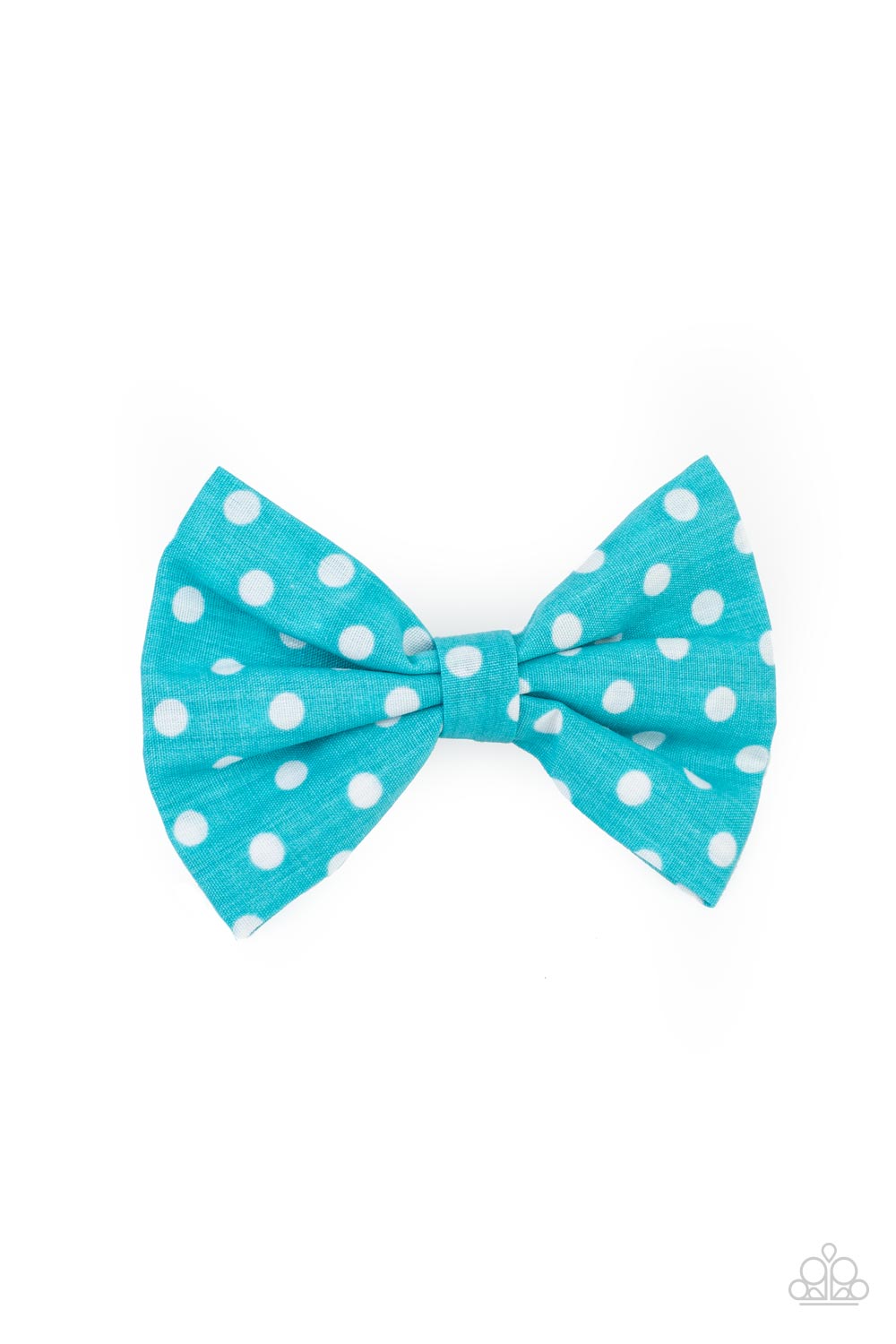 Polka Dot Delight - blue - Paparazzi hair clip
