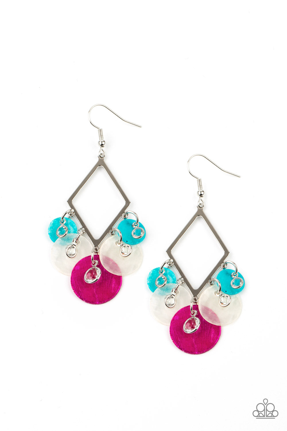Pomp And Circumstance - multi - Paparazzi earrings