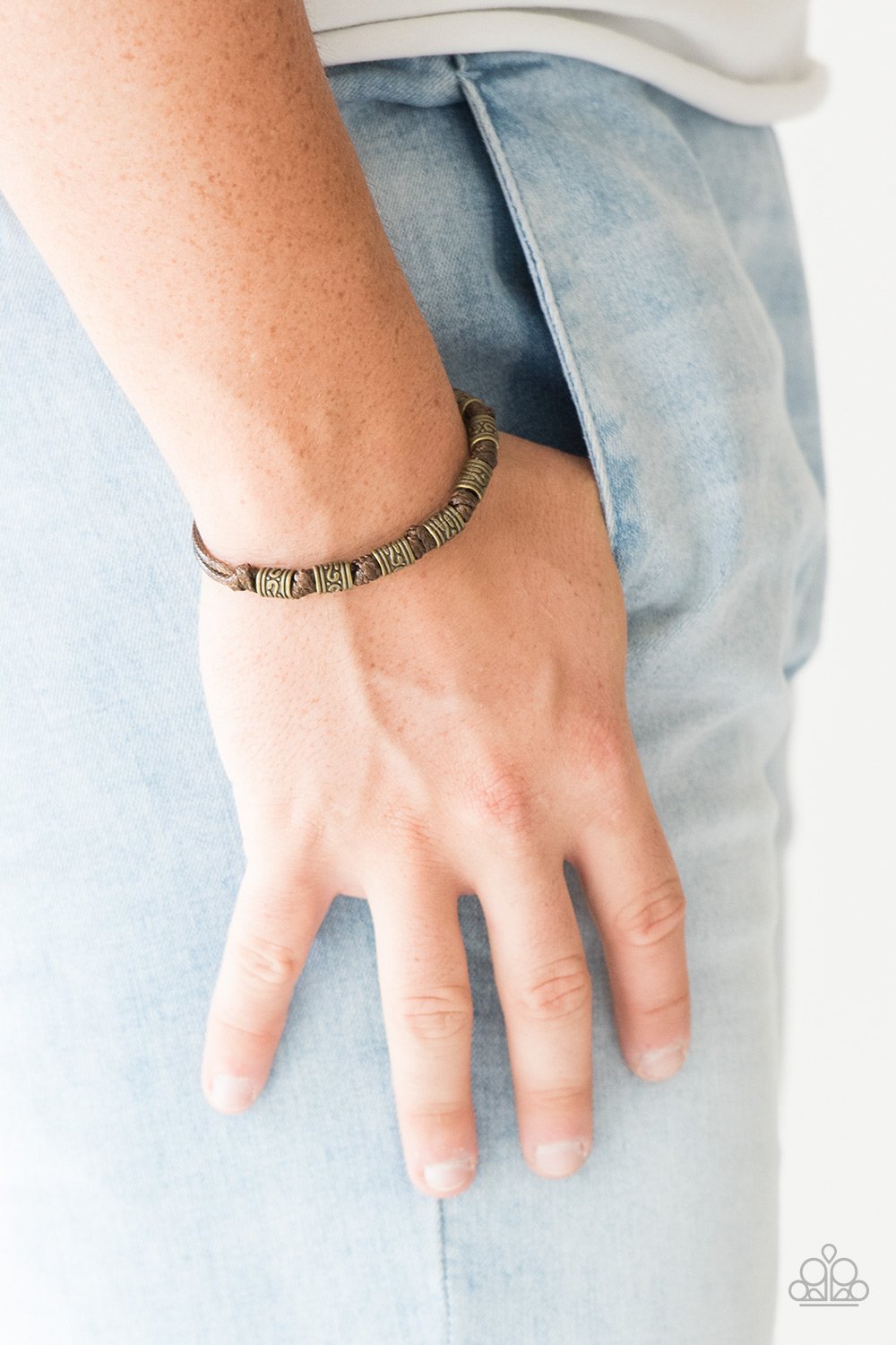 Port of Call - brown - Paparazzi bracelet