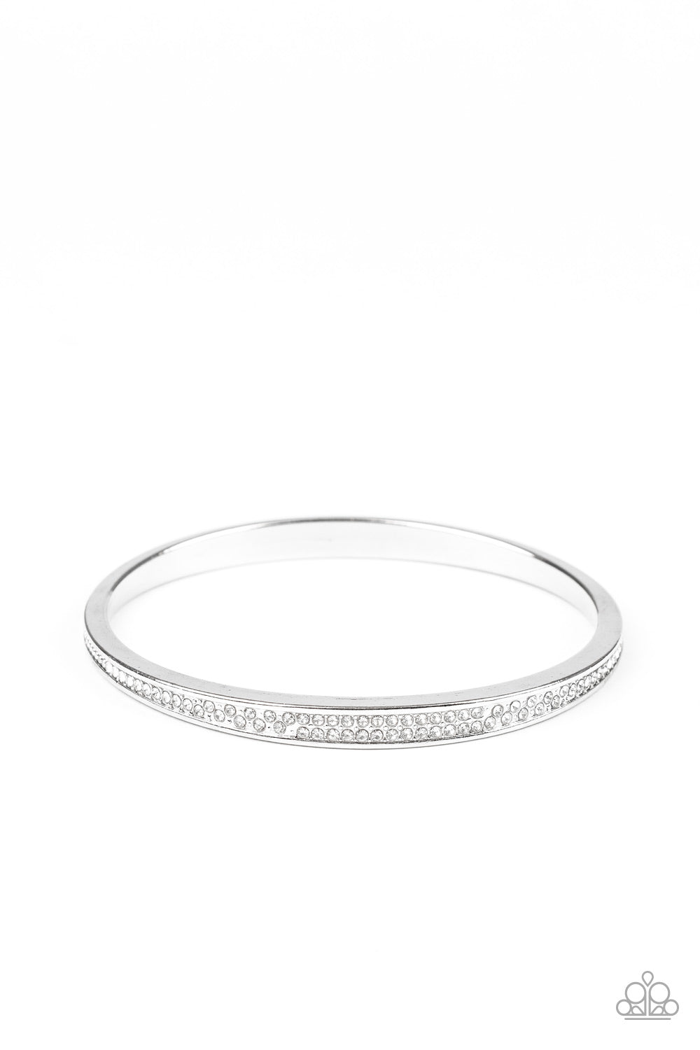 Power Move - white - Paparazzi bracelet