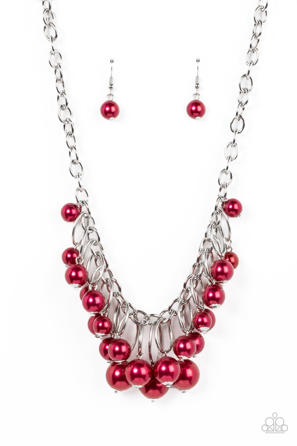 Powerhouse Pose - red - Paparazzi necklace
