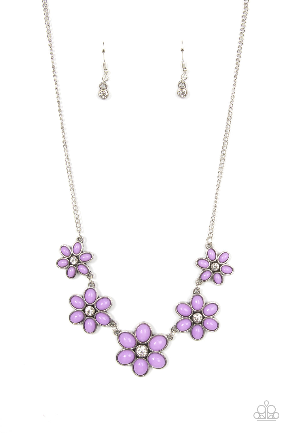 Prairie Party - purple - Paparazzi necklace
