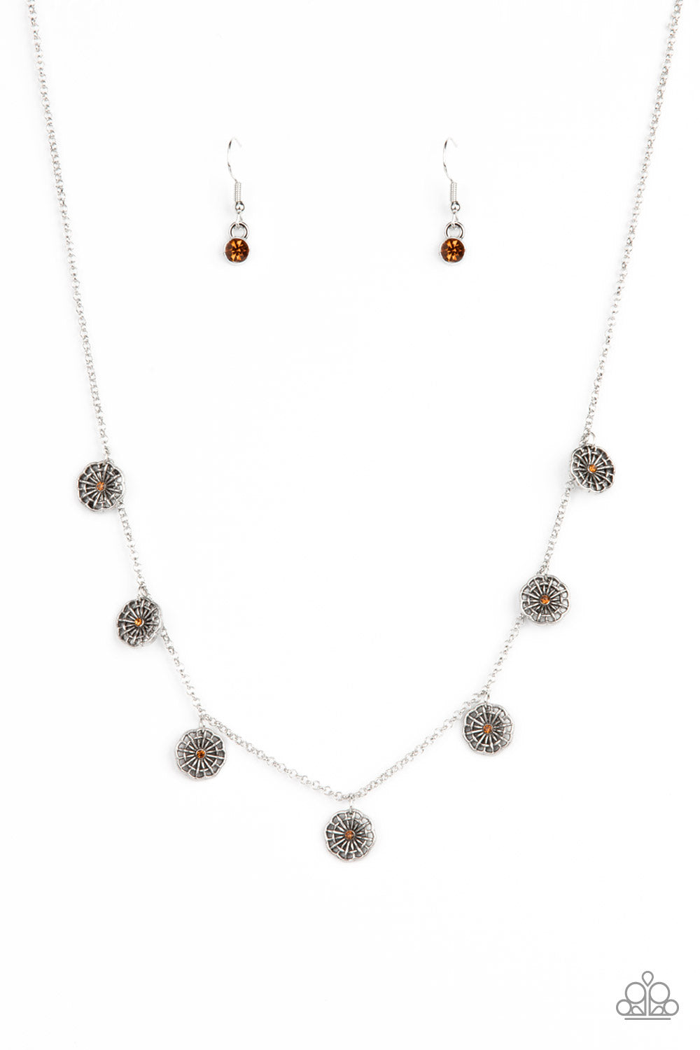 Prairie Perennial - brown - Paparazzi necklace