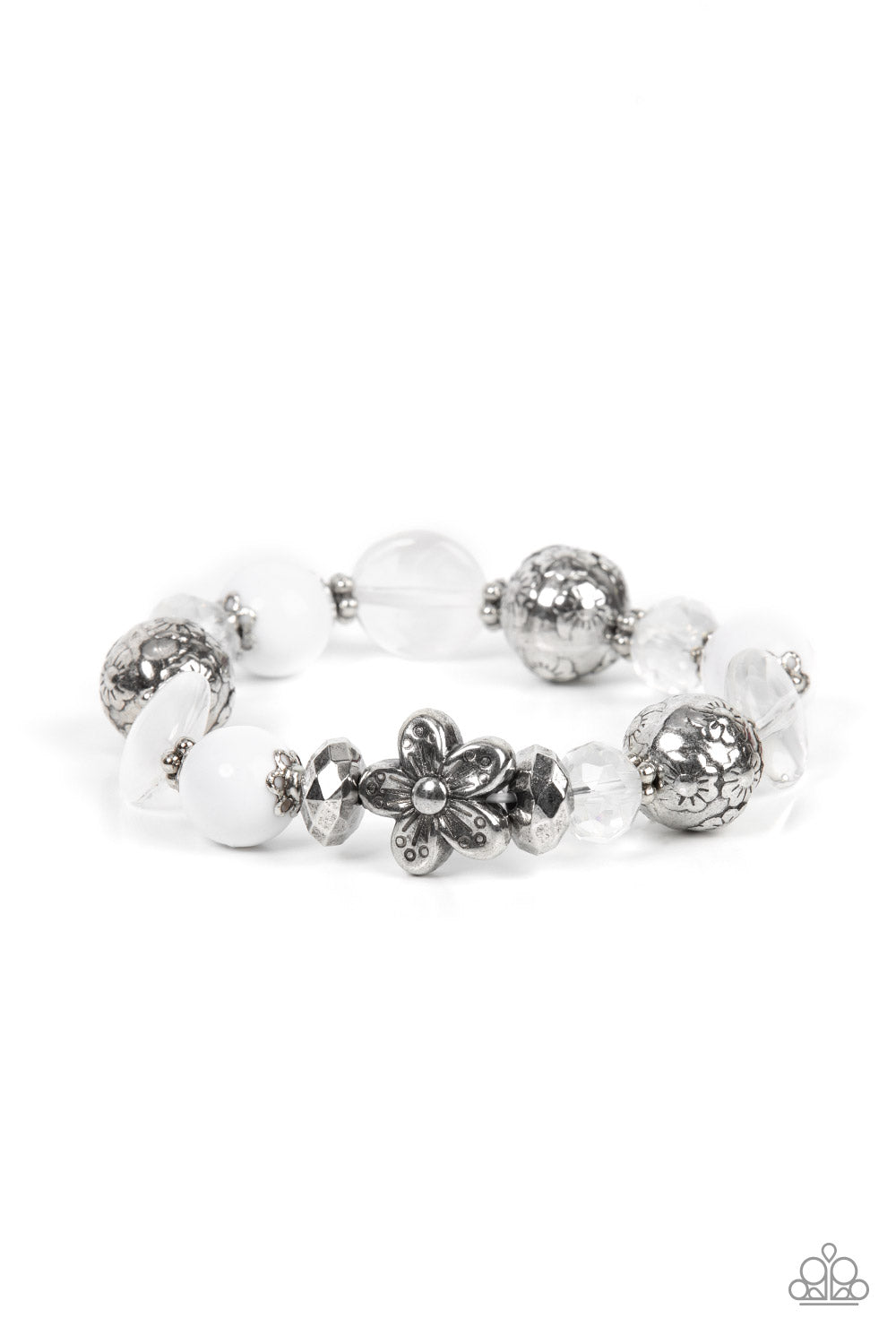 Pretty Persuasion - white - Paparazzi bracelet