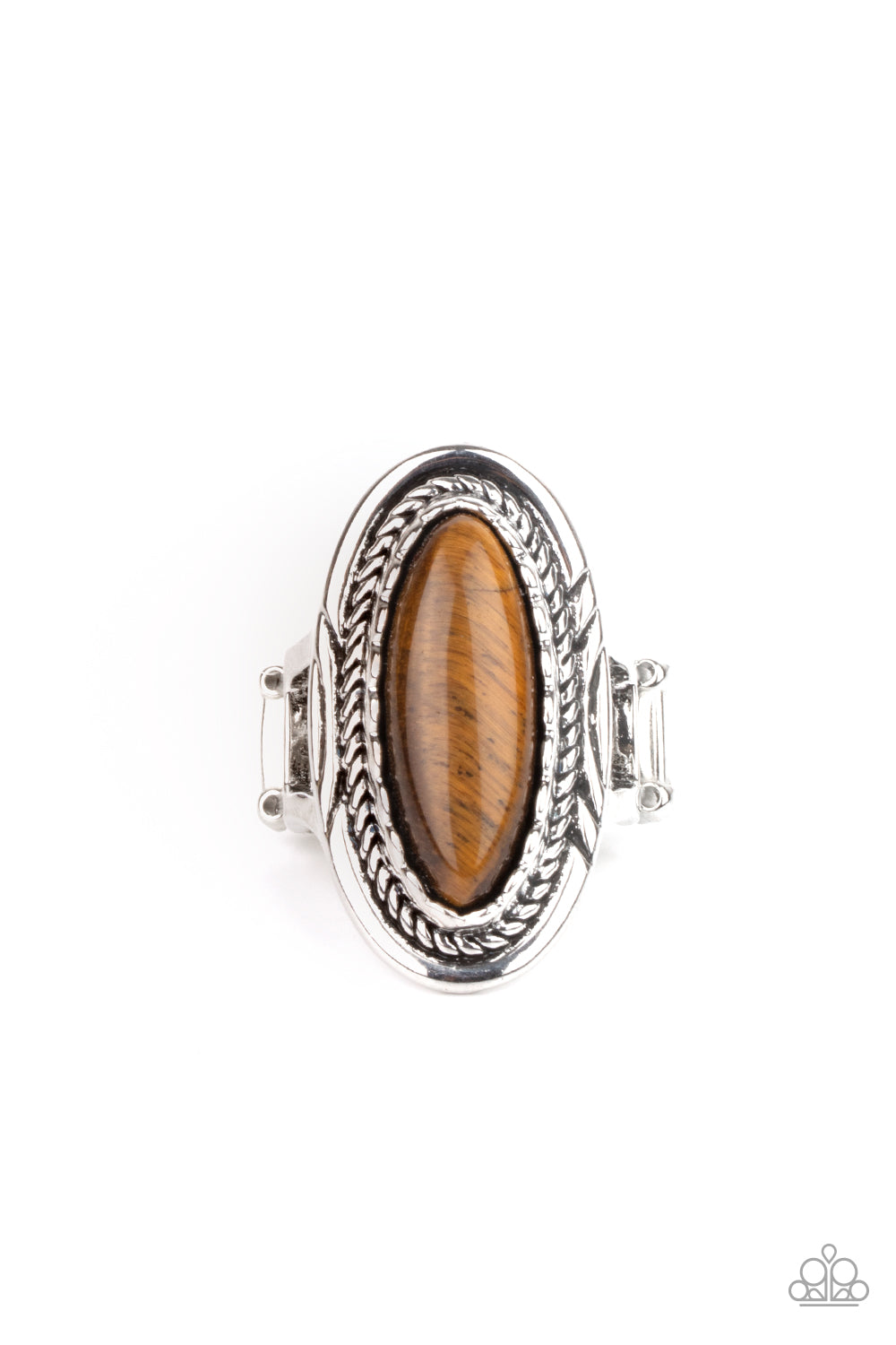Primal Instincts - brown - Paparazzi ring