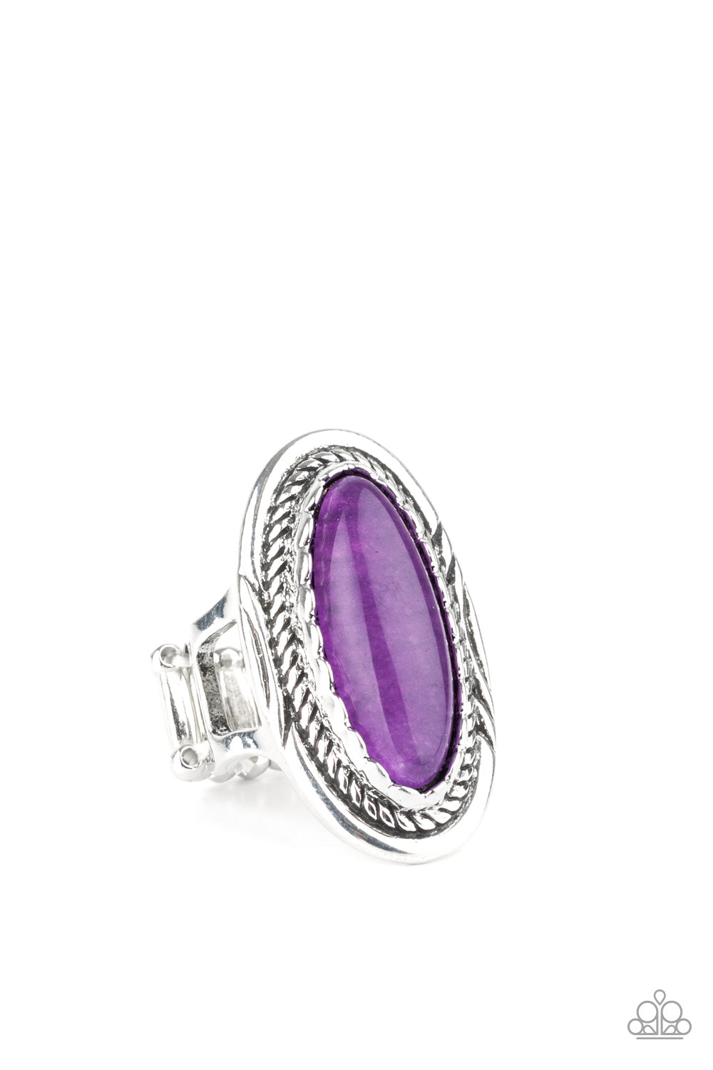 Primal Instincts - purple - Paparazzi ring