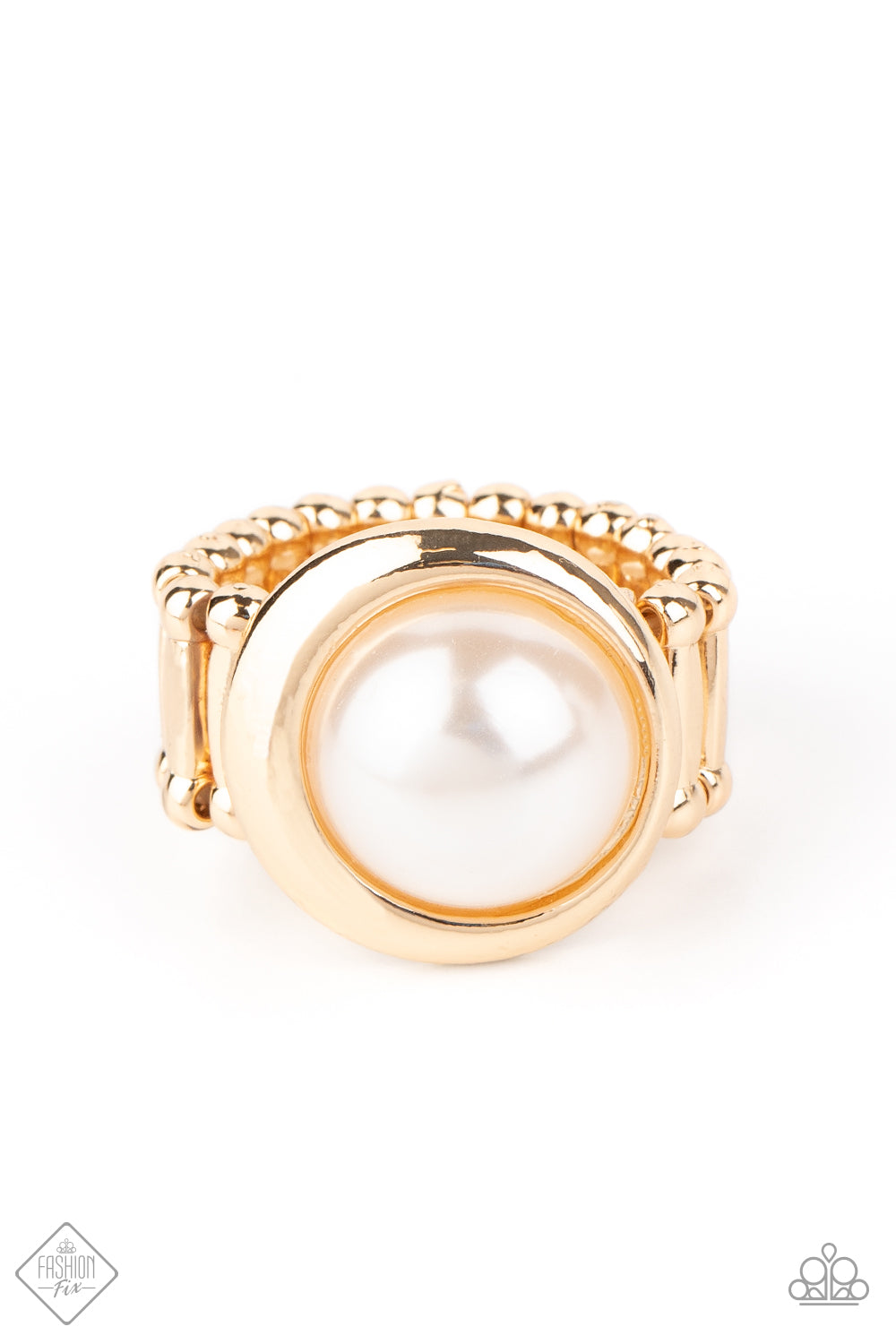Prim and PROSPER - gold - Paparazzi ring