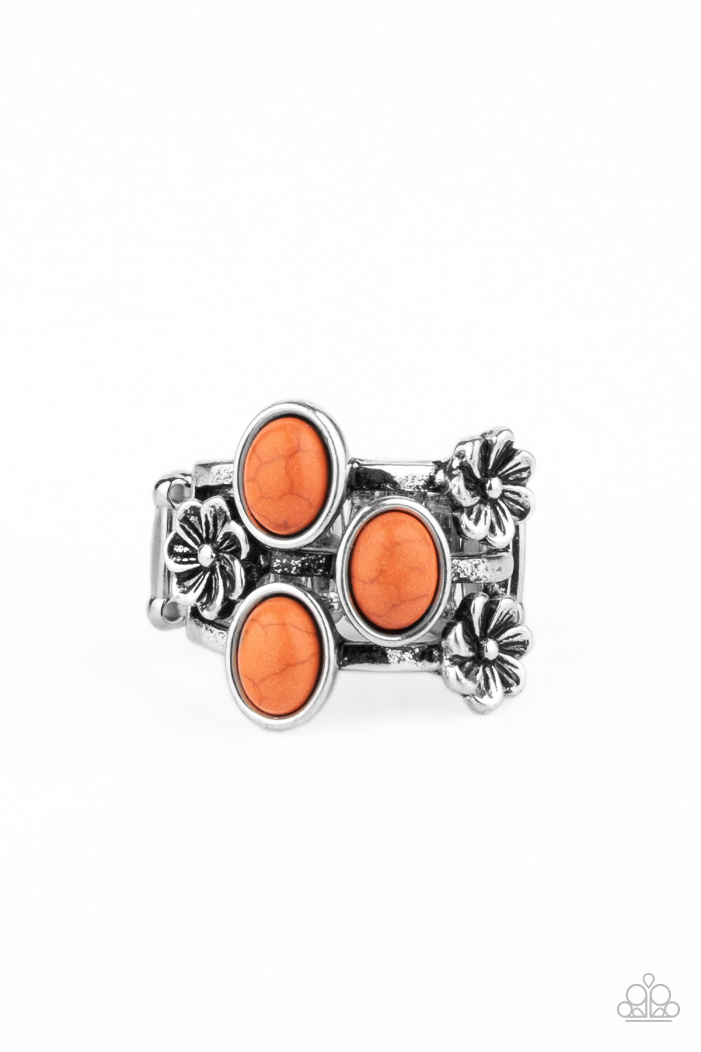 Primitive Paradise - orange - Paparazzi ring