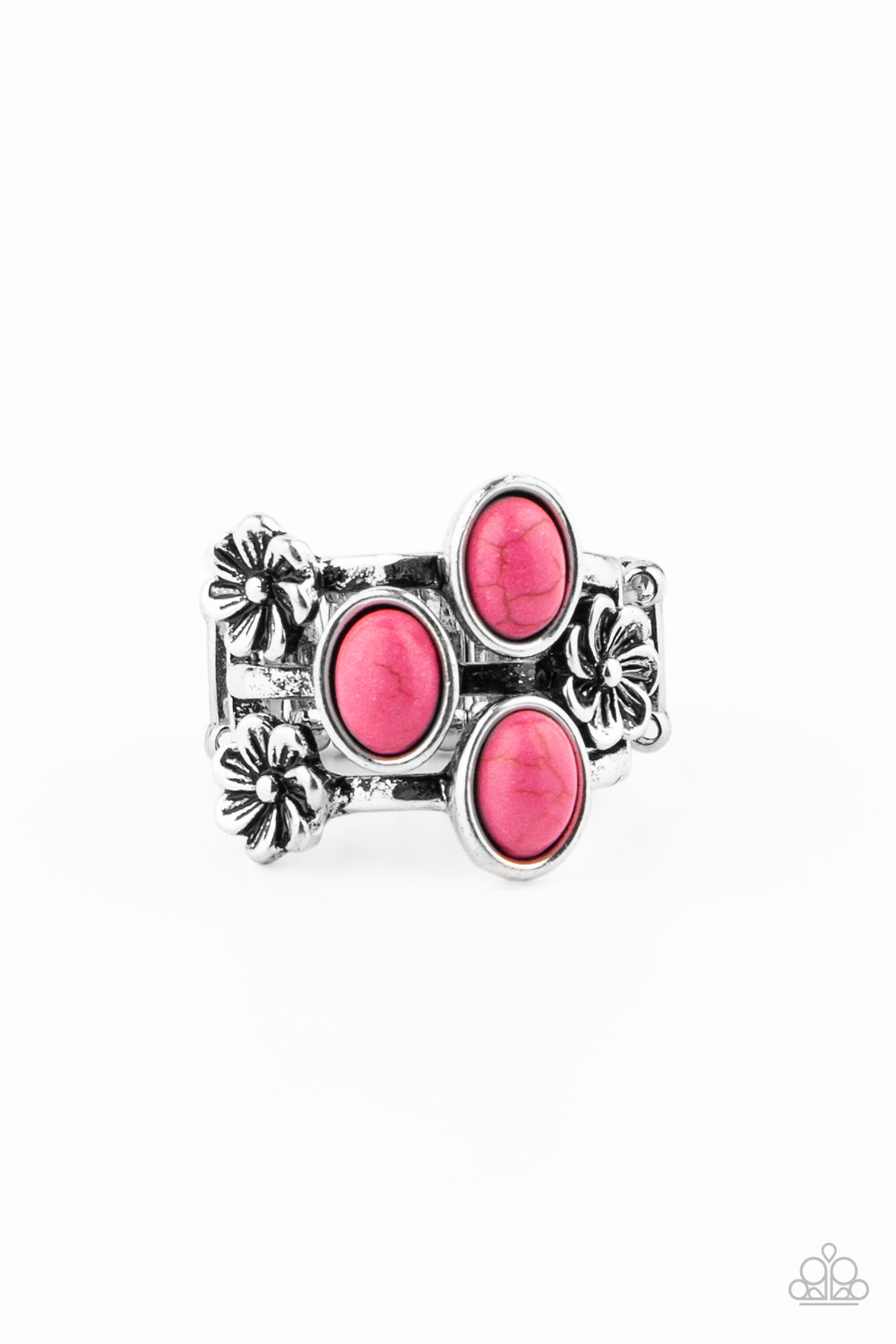 Primitive Paradise - pink - Paparazzi ring