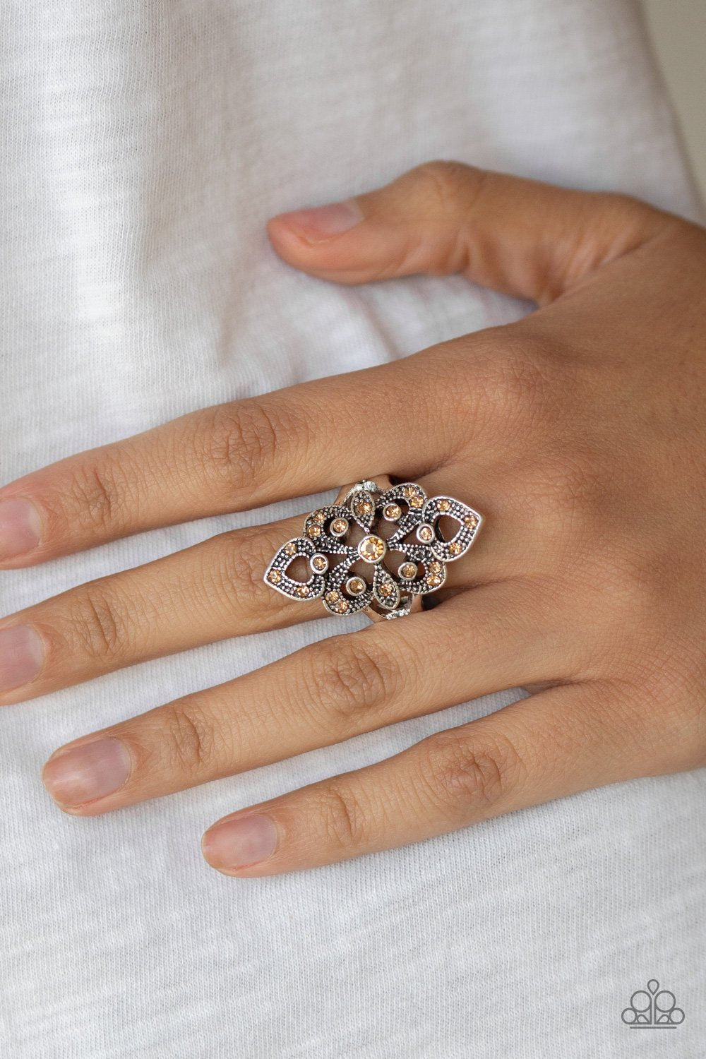 Princess Priss-brown-Paparazzi ring