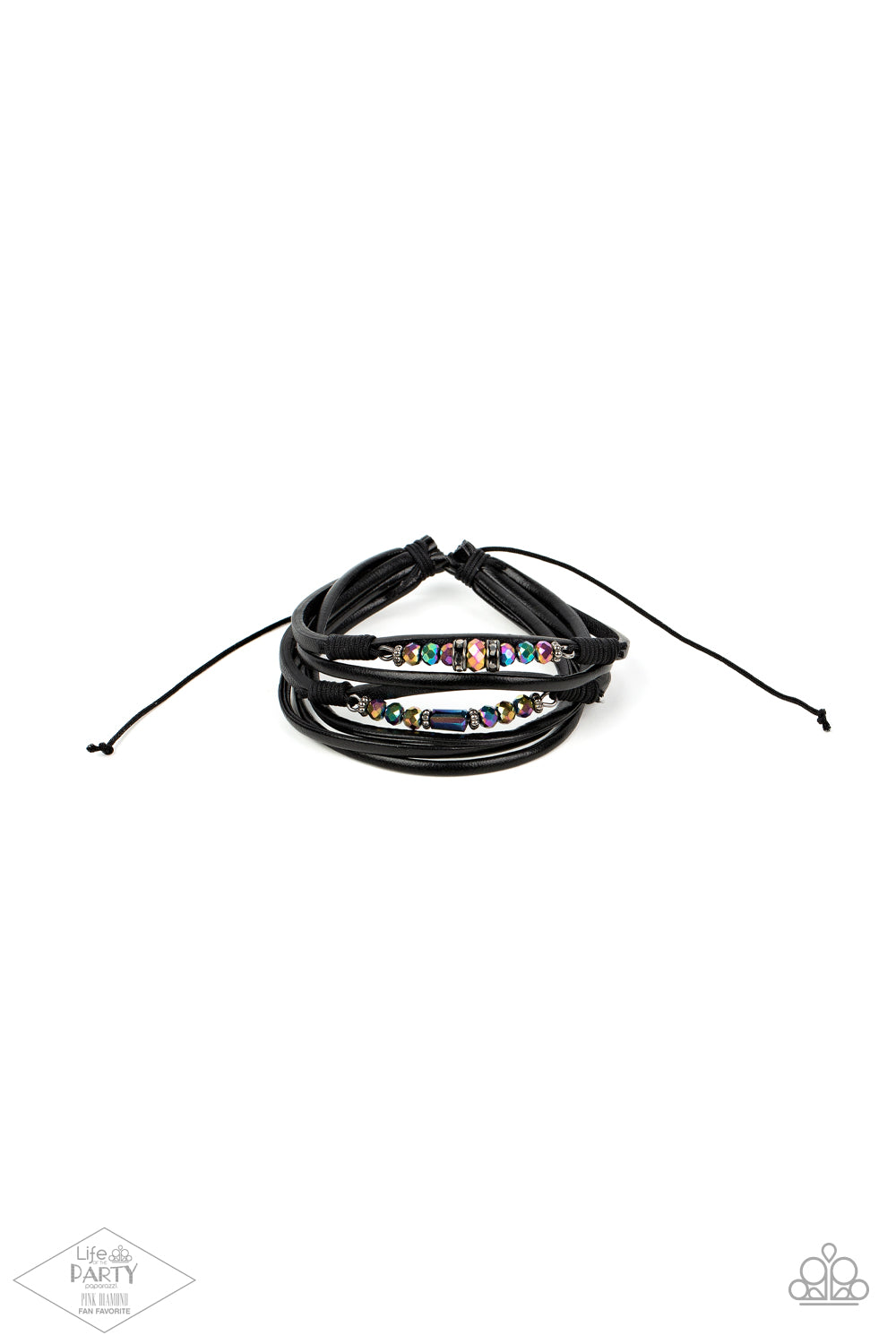 Prismatically Dramatic - multi - Paparazzi bracelet