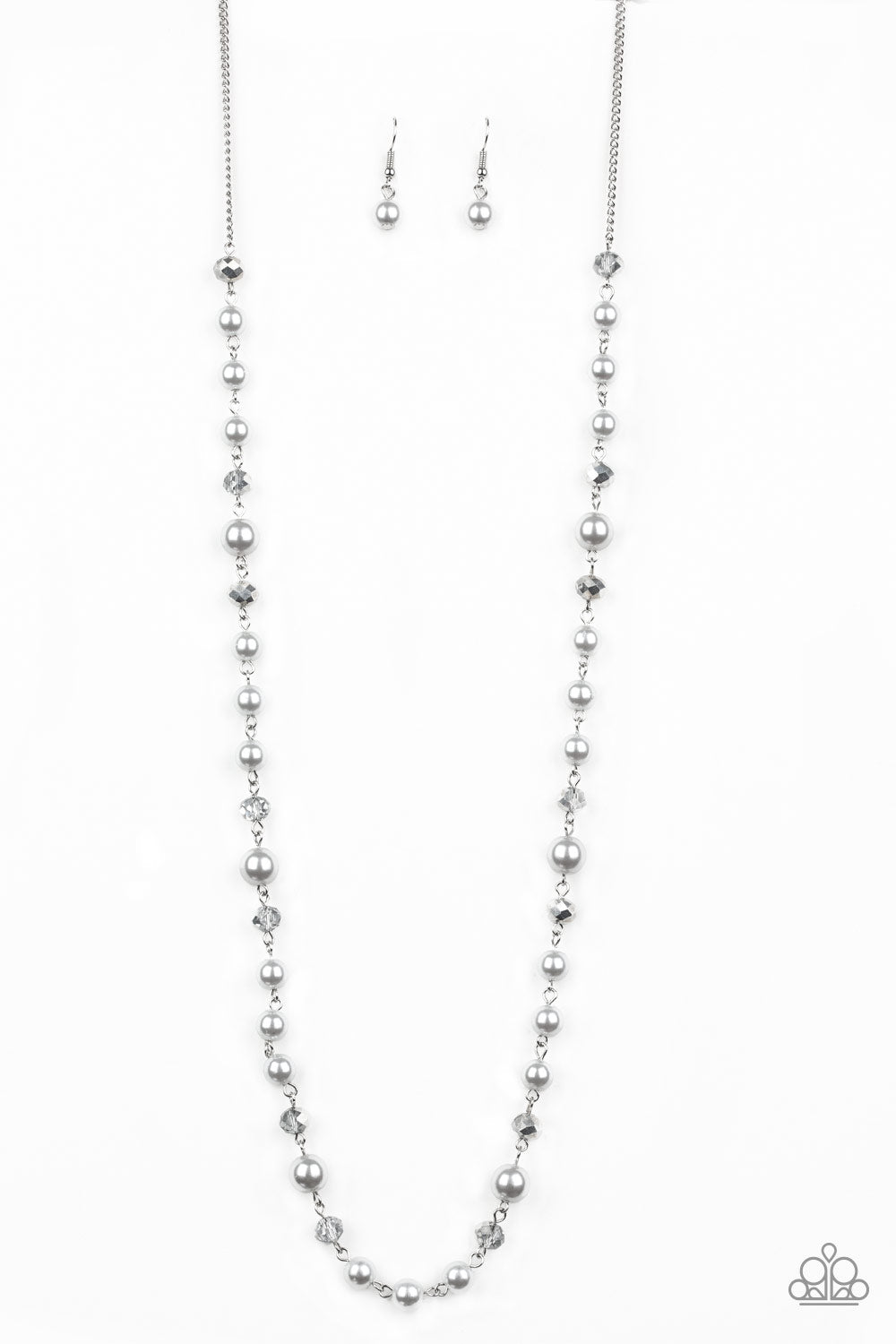 Pristine Prestige - silver - Paparazzi necklace