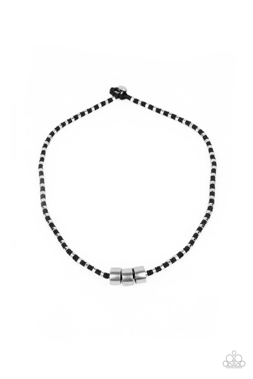 Pull The Ripcord - black - Paparazzi mens necklace