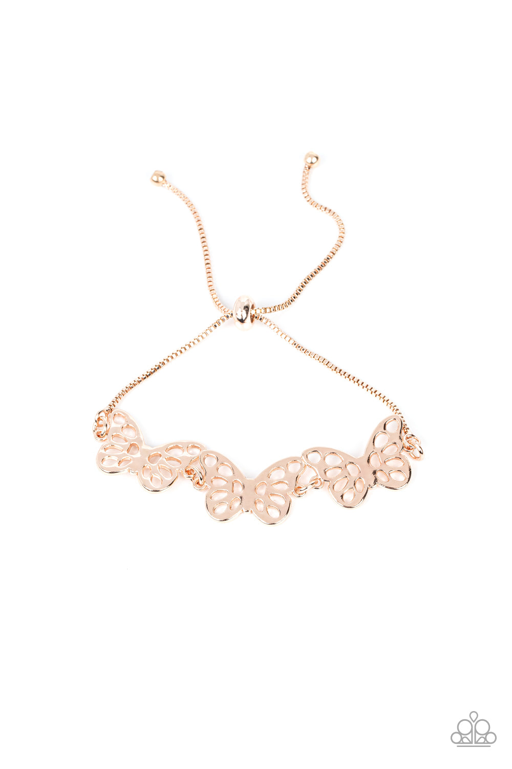 Put a WING on It - gold - Paparazzi bracelet