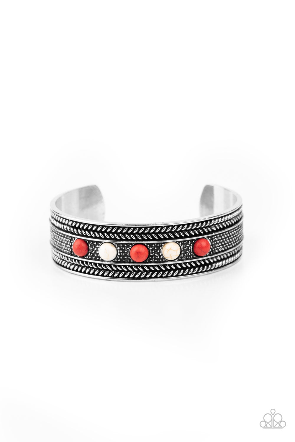 Quarry Quake - red - Paparazzi bracelet