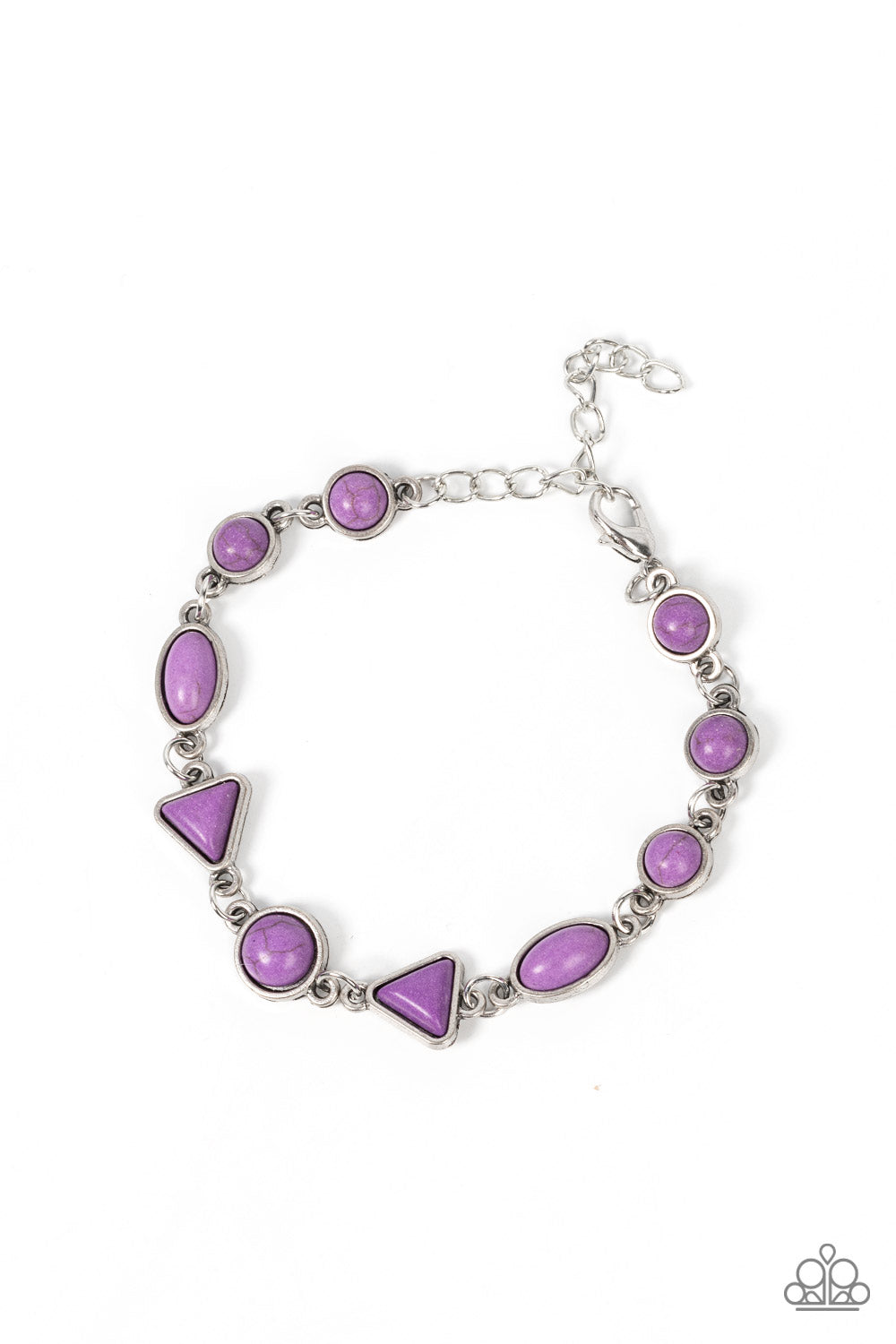 Quarry Quarrel - purple - Paparazzi bracelet