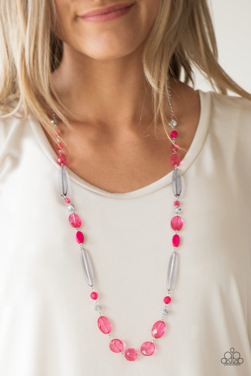 Quite Quintessence - pink - Paparazzi necklace