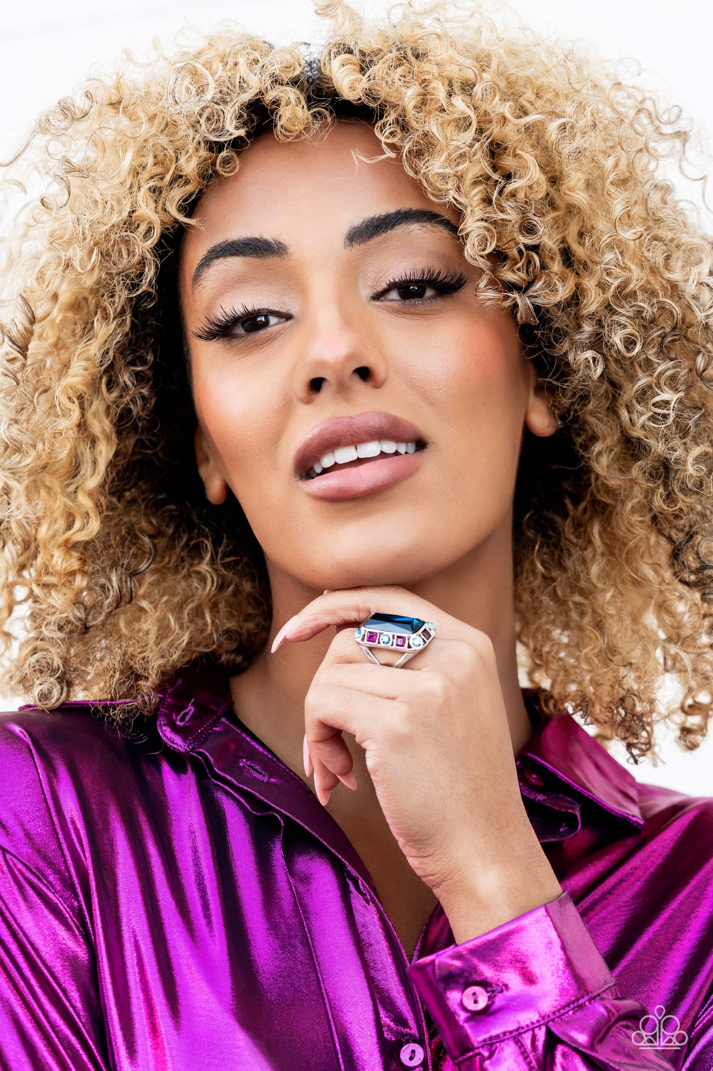 Radiant Rhinestones - multi - Paparazzi ring