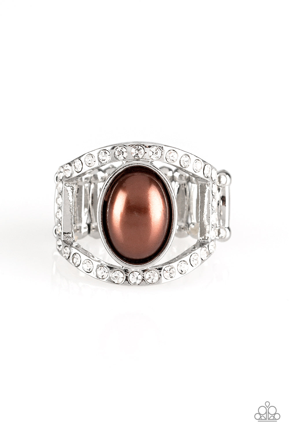 Radiating Riches - brown - Paparazzi ring