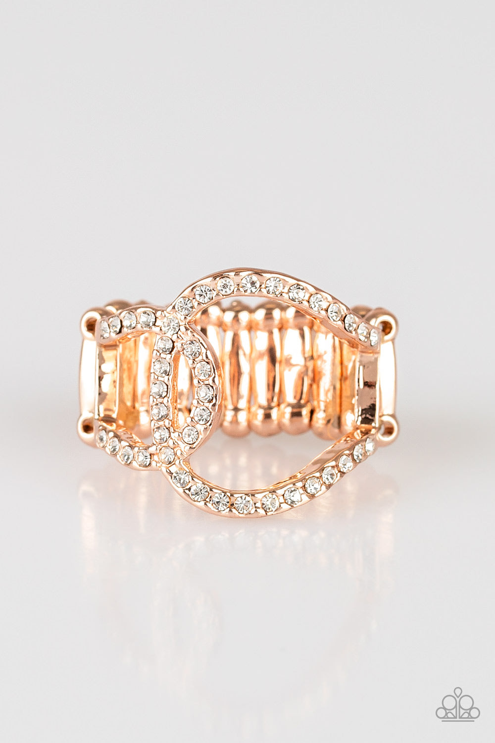 Radical Radiance - rose gold - Paparazzi ring