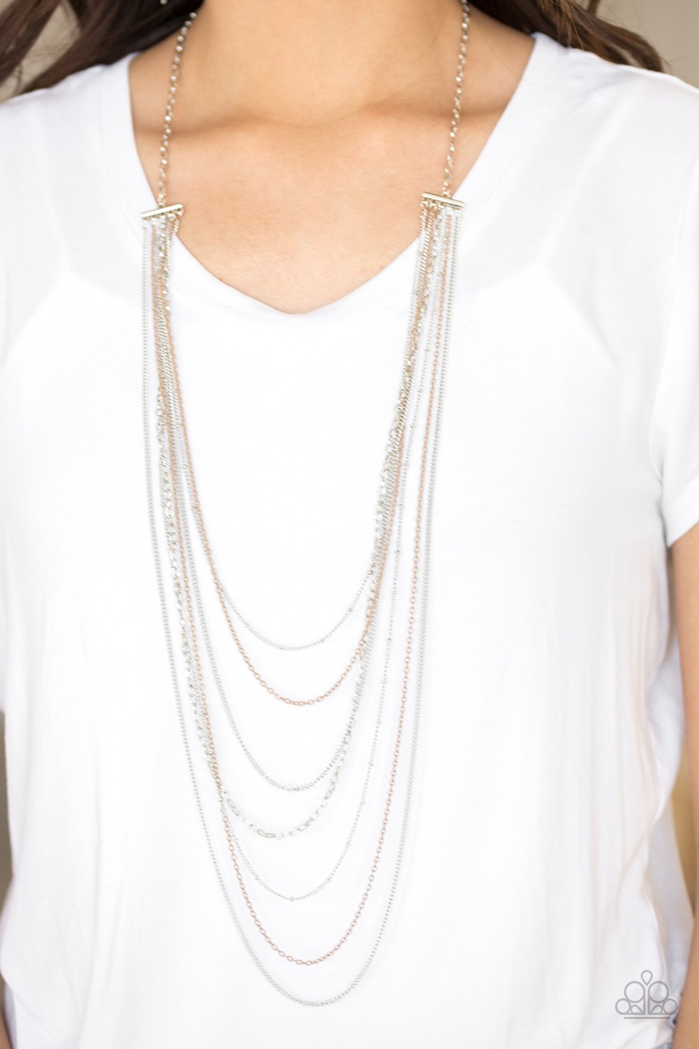 Radical Rainbows - brown - Paparazzi necklace