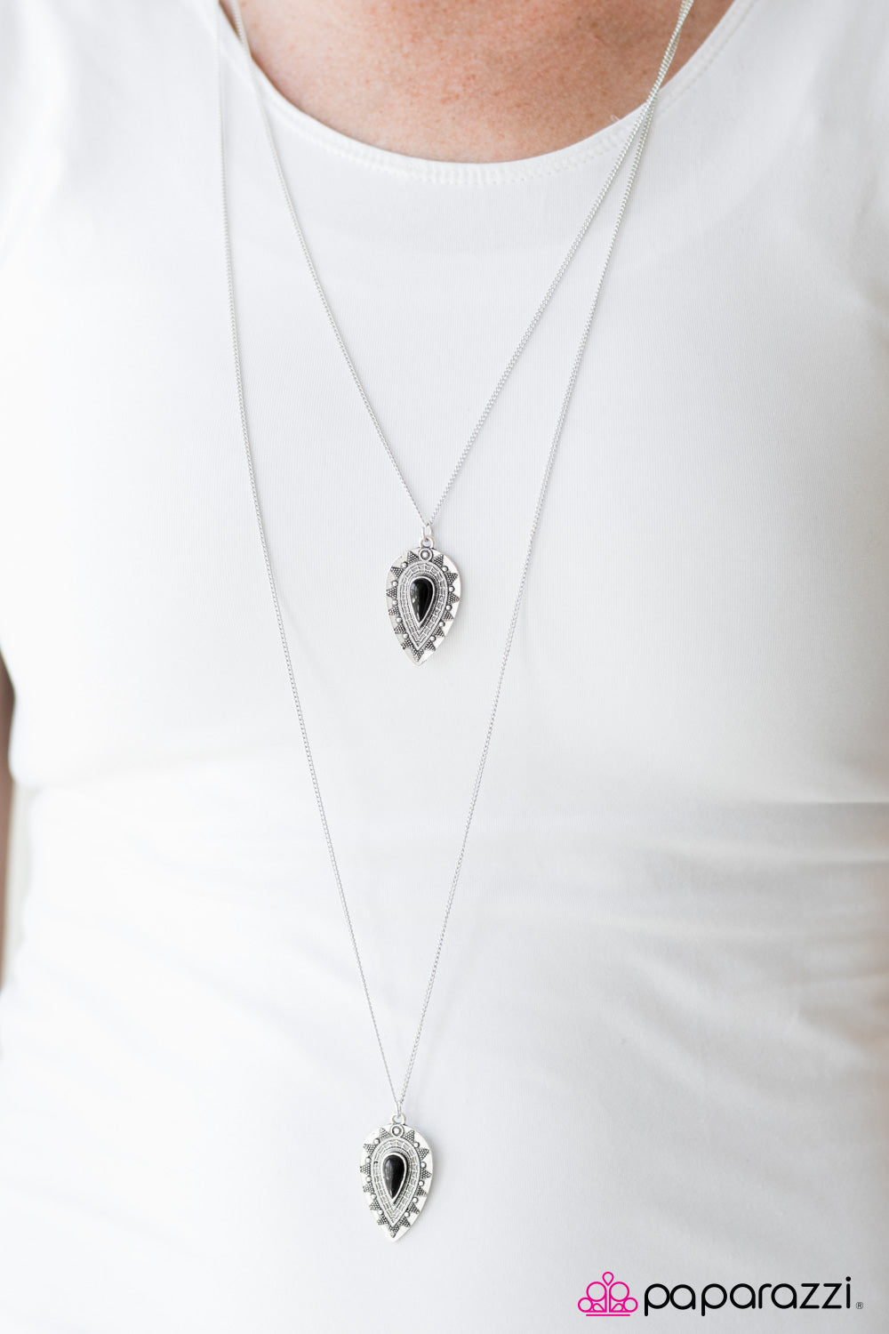 Rainbow Rainforest - Black - Paparazzi necklace