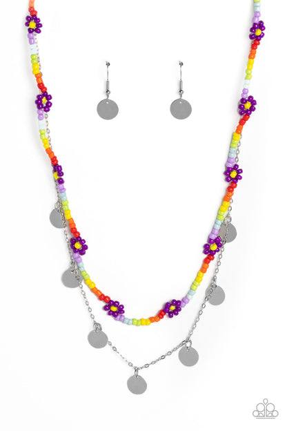 Rainbow Dash - purple - Paparazzi necklace