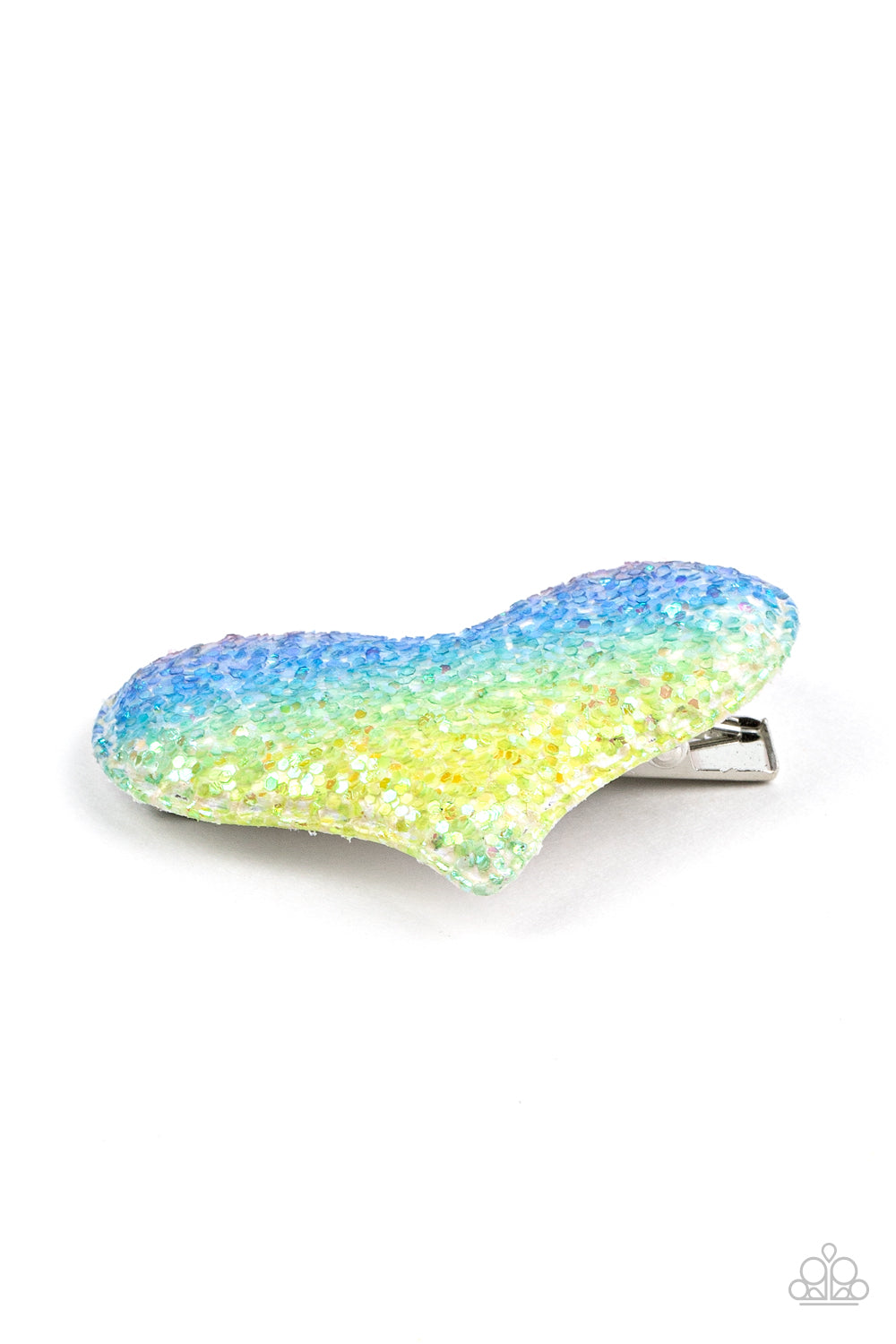 Rainbow Love - multi (blue) - Paparazzi hair clip