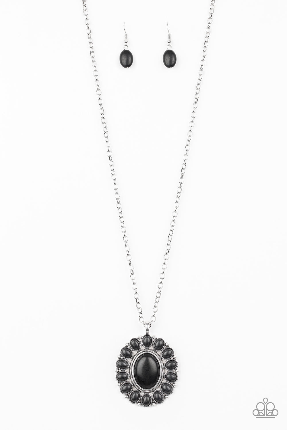 Rancho Roamer - black - Paparazzi necklace