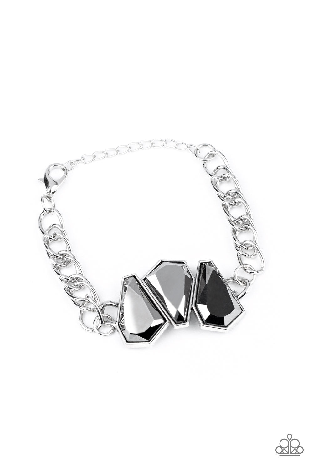 Raw Radiance - silver - Paparazzi bracelet