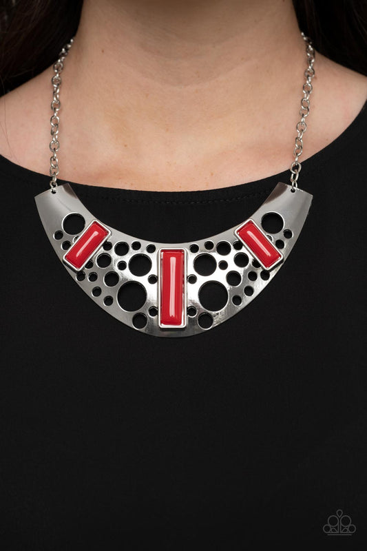 Real Zeal - red - Paparazzi necklace