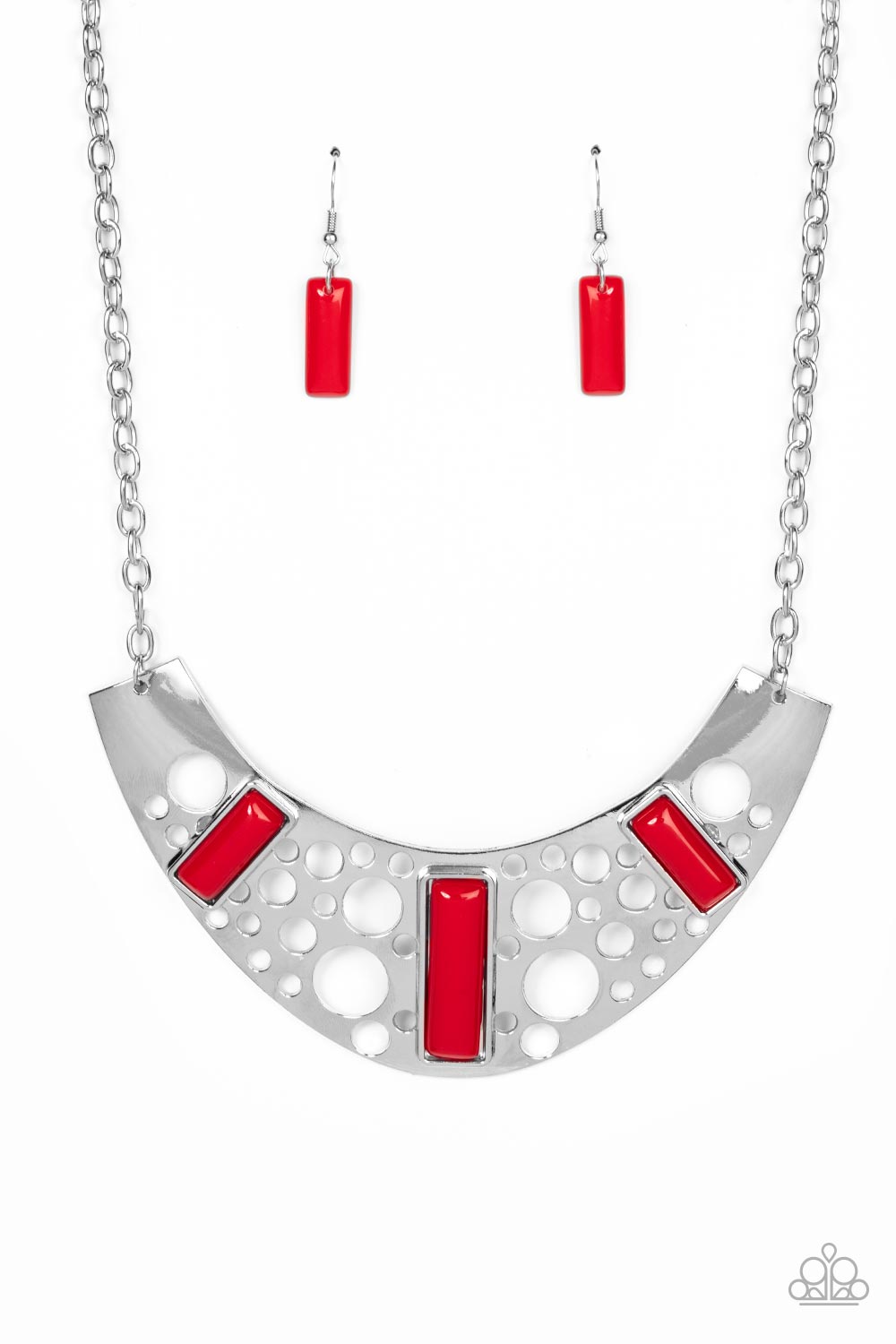 Real Zeal - red - Paparazzi necklace