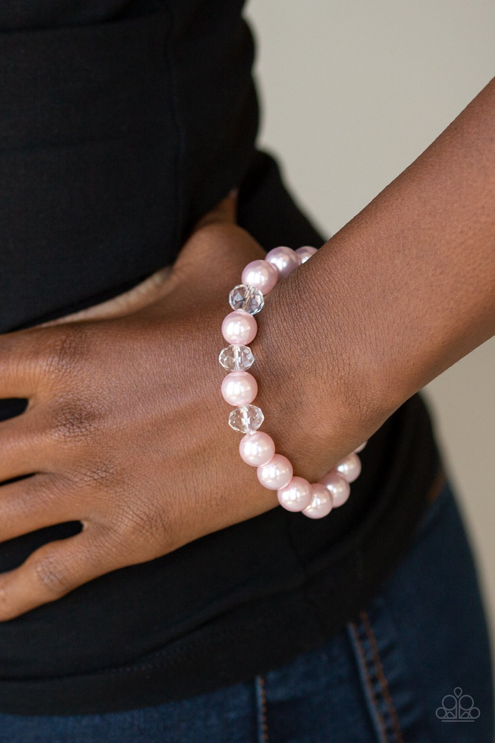 Really Resplendent-pink-Paparazzi bracelet