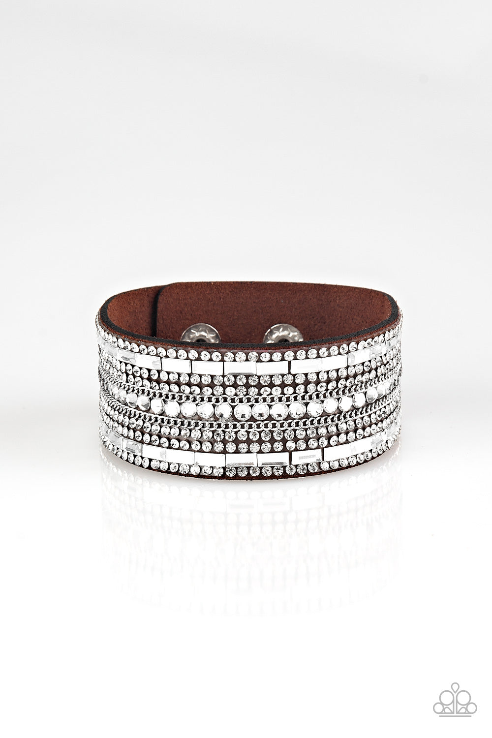Rebel Radiance - brown - Paparazzi bracelet