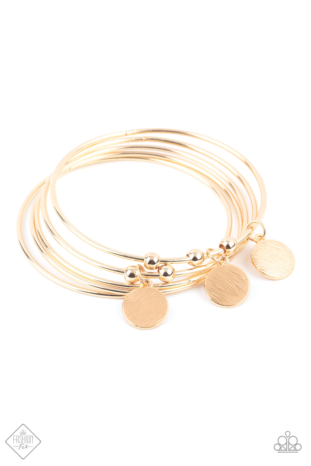 Reflective Radiance - gold - Paparazzi bracelet