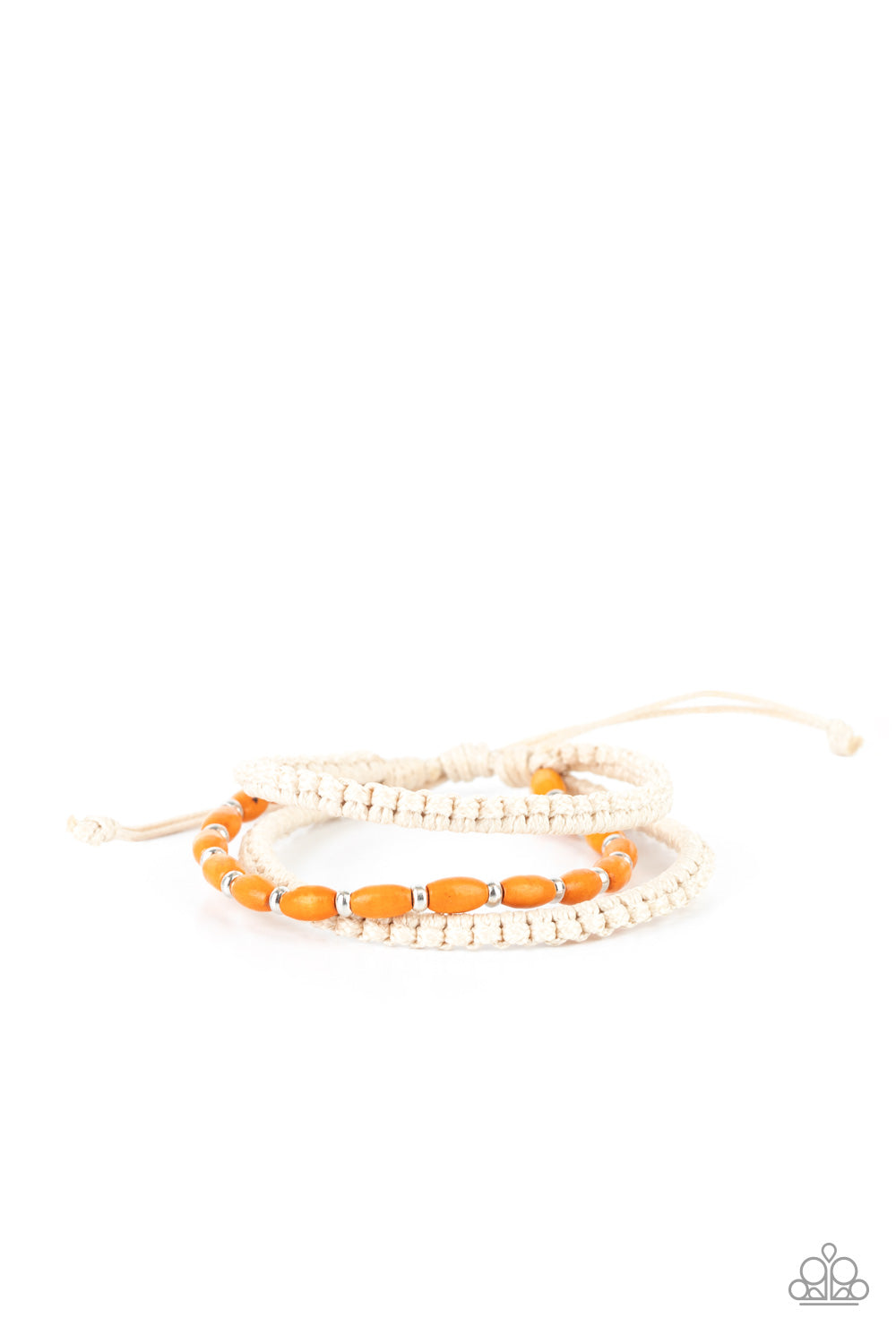 Refreshingly Rural -orange - Paparazzi bracelet